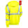 Men's High Visibility Lime Hooded Sweatshirt